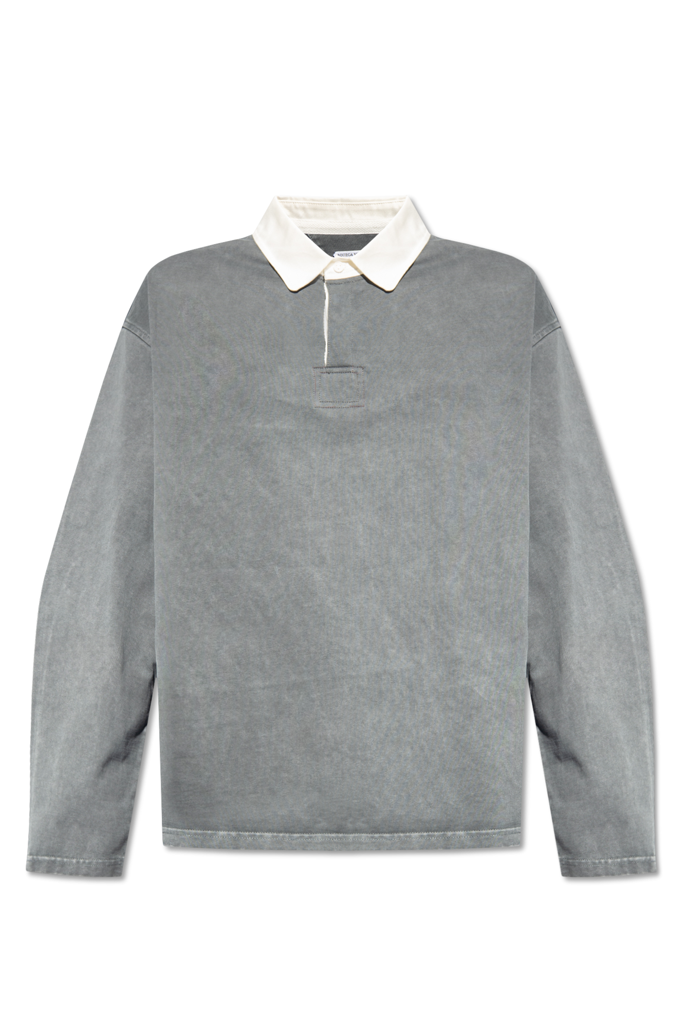Tシャツ・カットソー BOTTEGA VENETA Grey wool polo shirt BOTTEGA VENETA Wool Polo Shirt for Men | MR PORTER